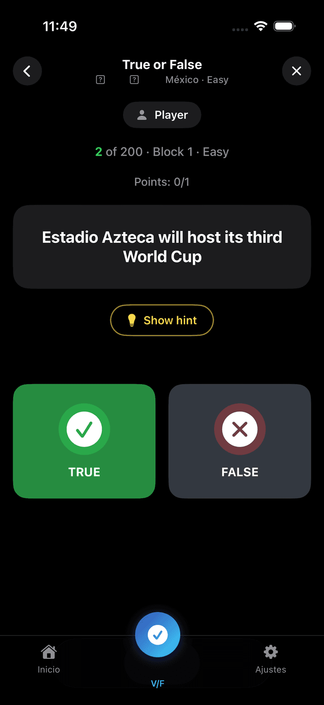 Football One Quiz Screenshot 3