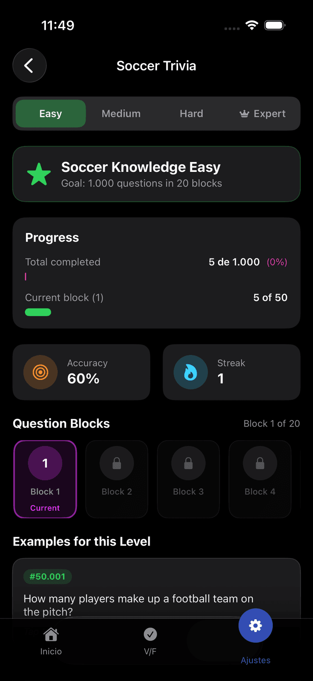 Football One Quiz Screenshot 5