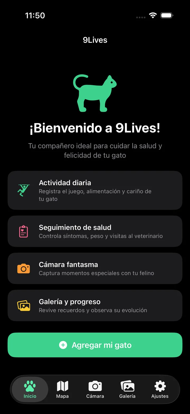 Tracker 9Lives Screenshot 1