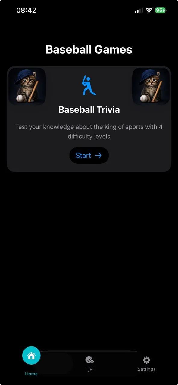 Baseball Trivia One Screenshot 1