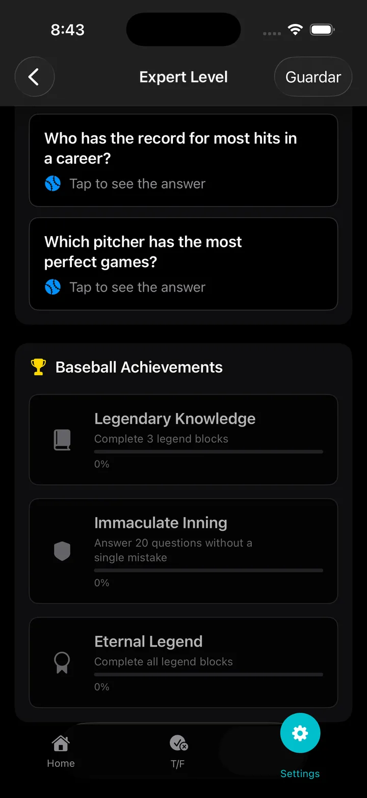 Baseball Trivia One Screenshot 13