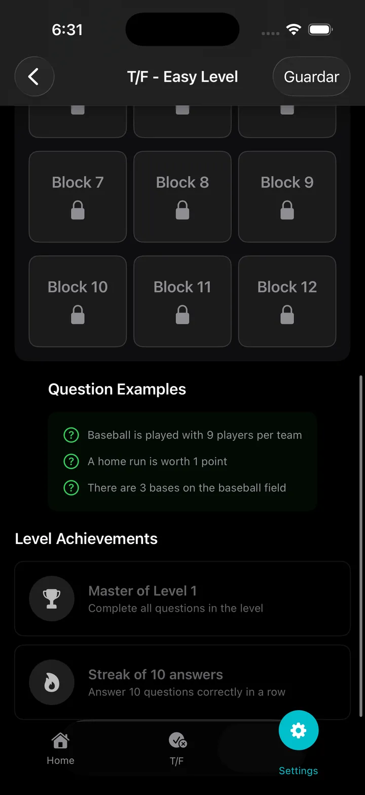 Baseball Trivia One Screenshot 9