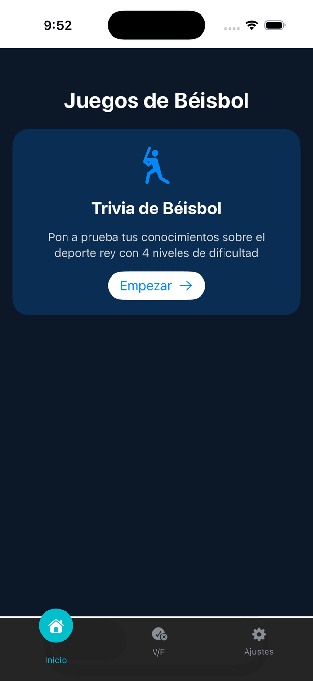 Baseball Trivia One Screenshot 1