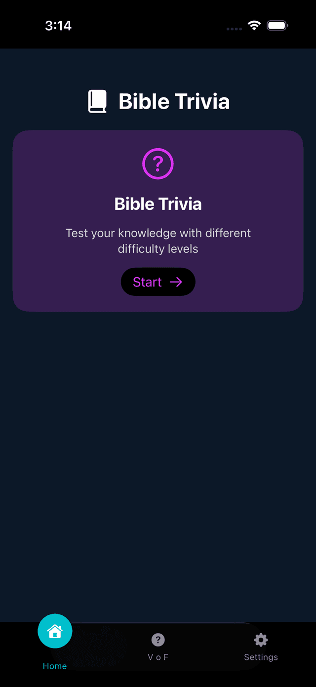 Trivia Biblia Evangélica Screenshot 1