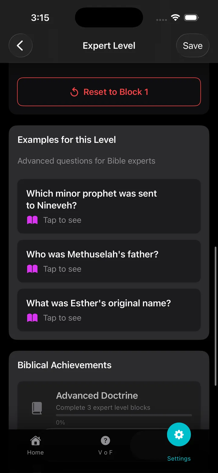 Trivia Biblia Evangélica Screenshot 7