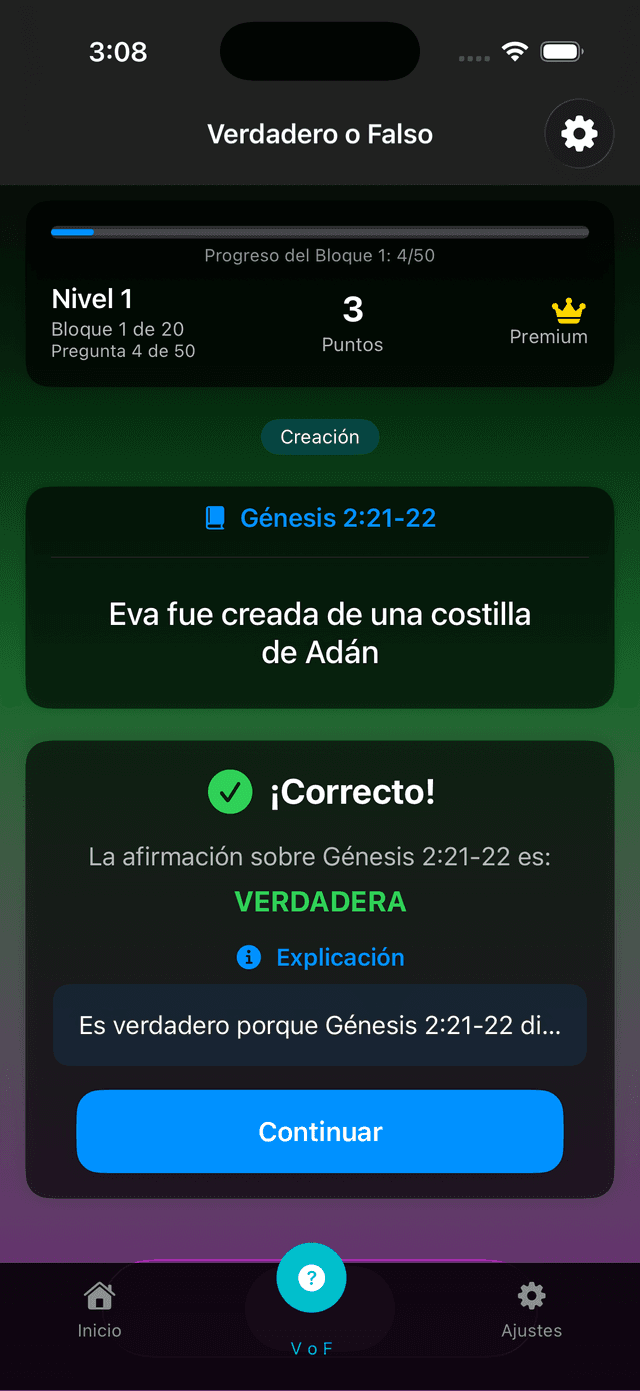 Trivia Biblia Evangélica Screenshot 5