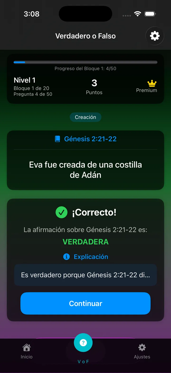Trivia Biblia Evangélica Screenshot 5