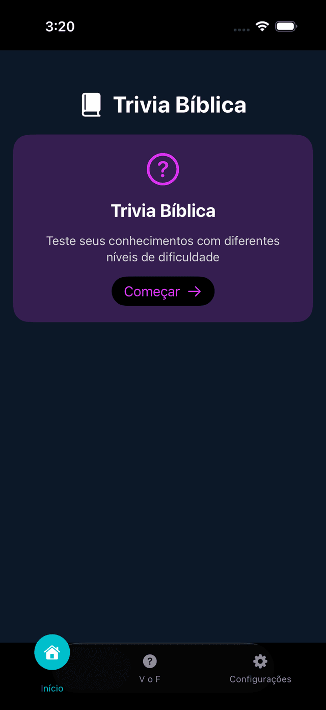Trivia Biblia Evangélica Screenshot 1
