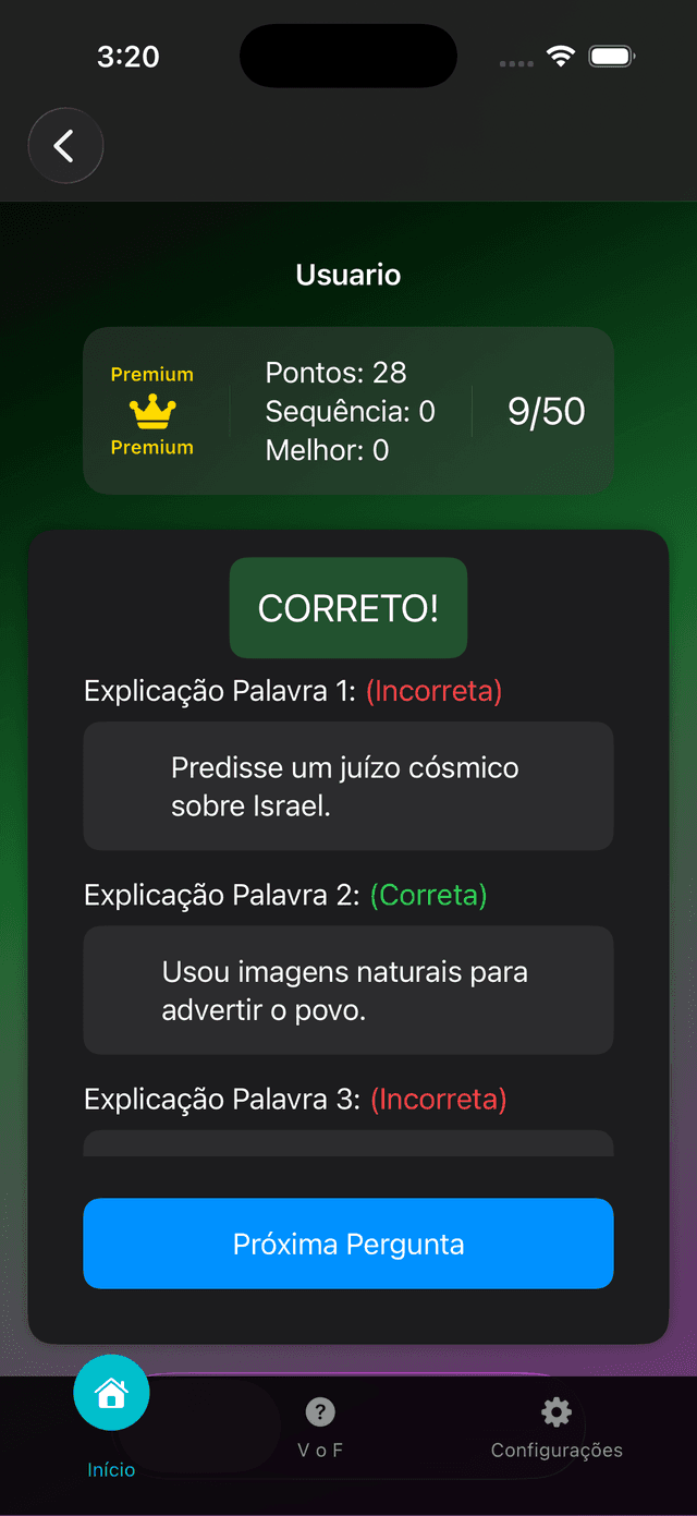 Trivia Biblia Evangélica Screenshot 3
