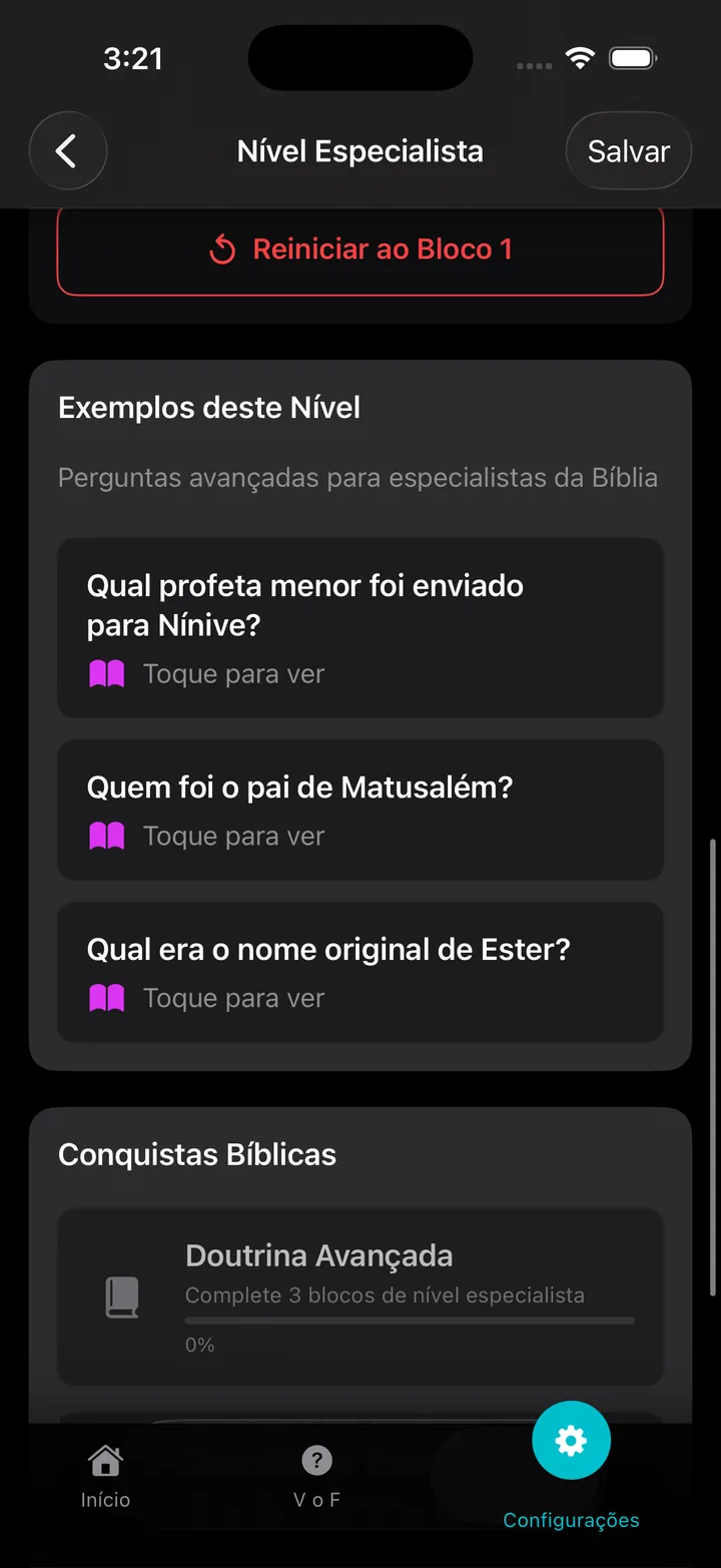 Trivia Biblia Evangélica Screenshot 7