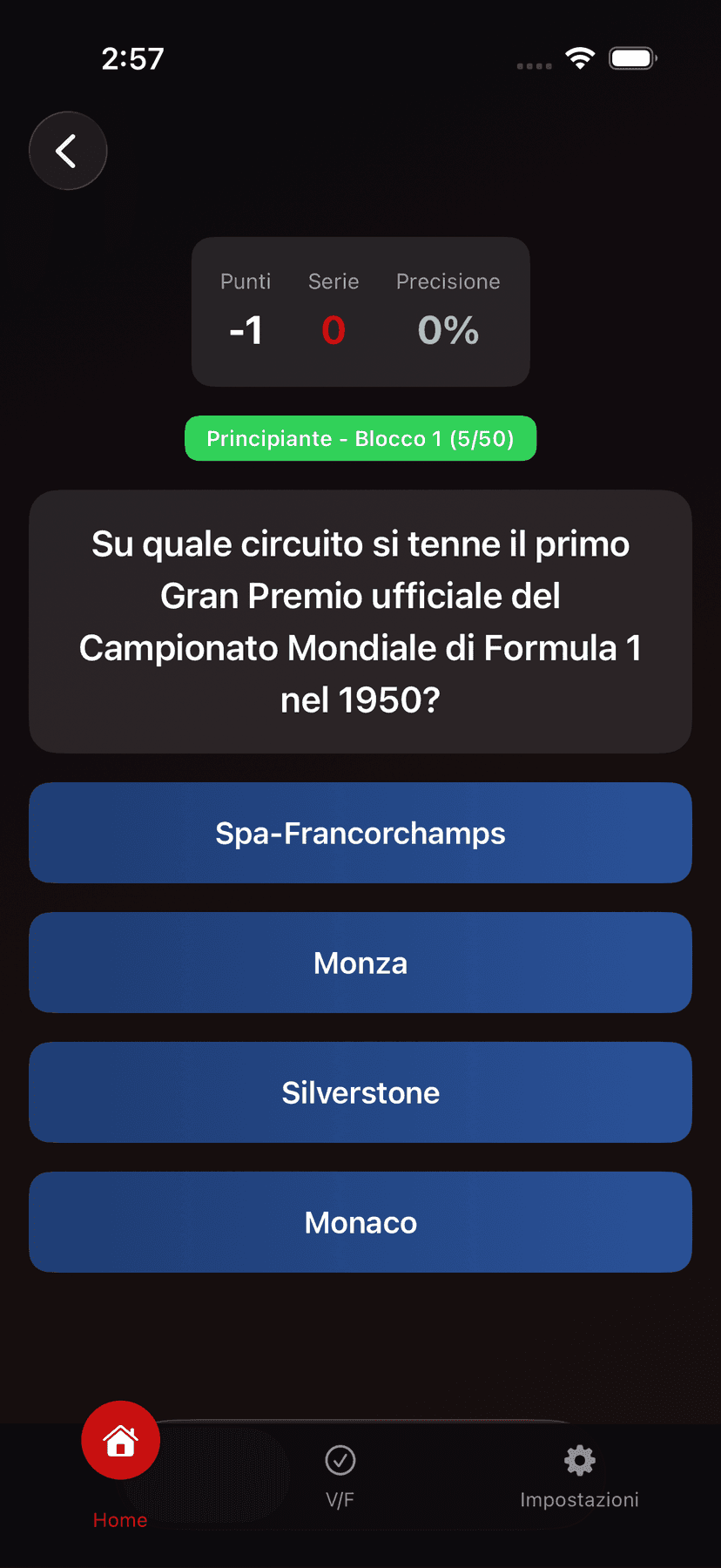 Formula One Trivia Preview