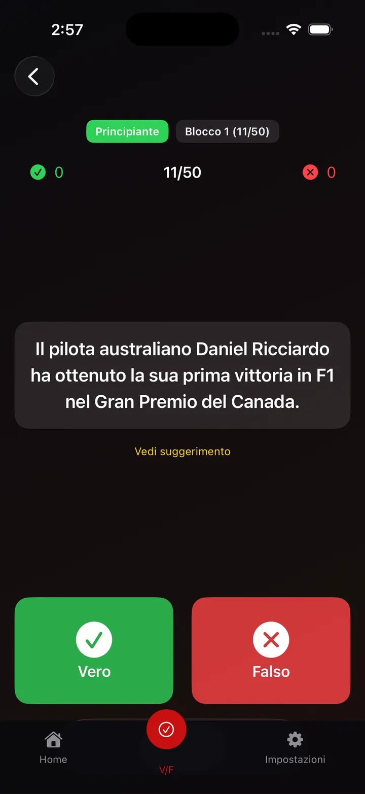 Formula One Trivia Screenshot 4