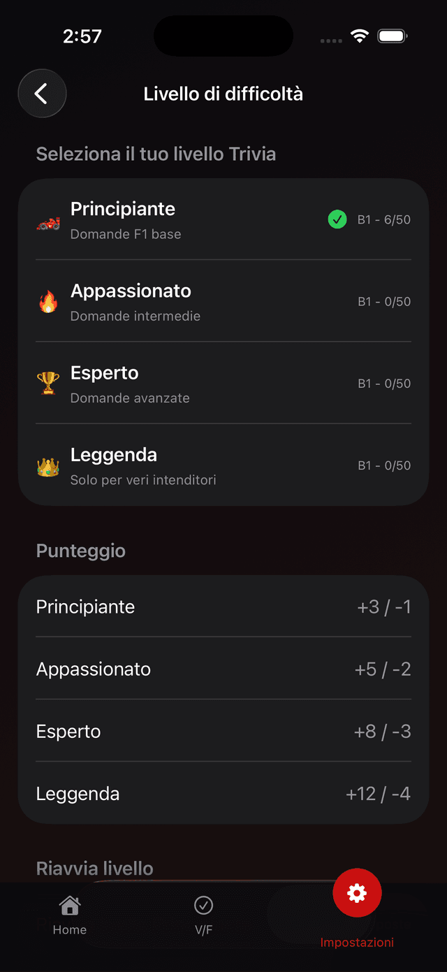 Formula One Trivia Screenshot 6