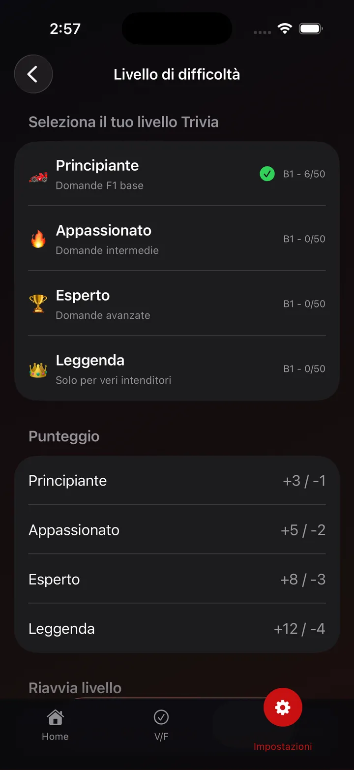 Formula One Trivia Screenshot 6