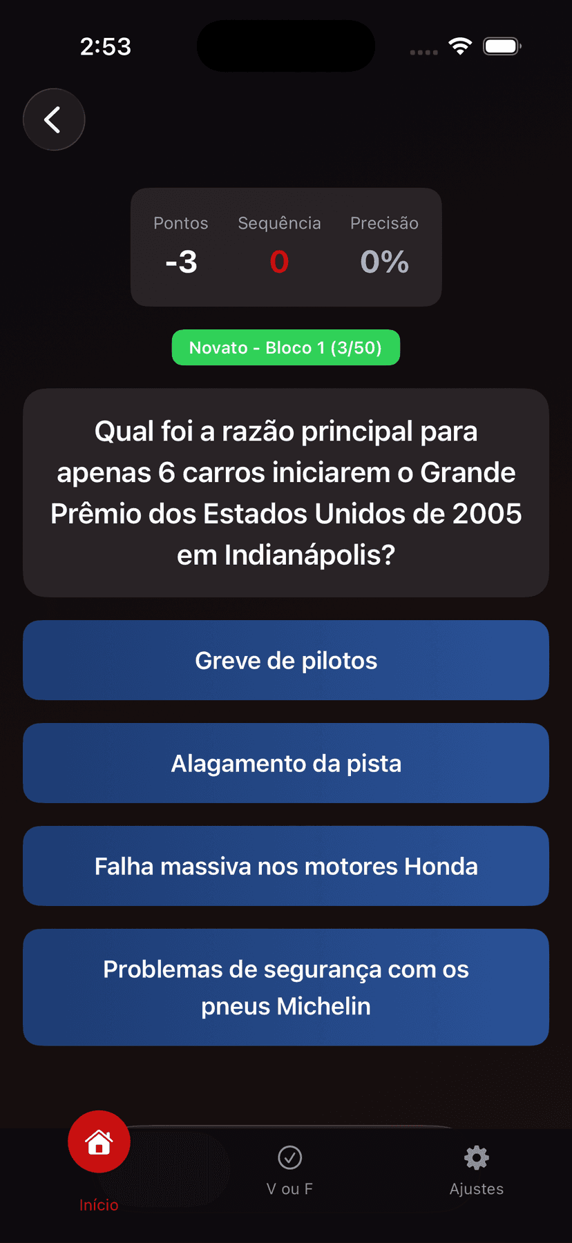 Formula One Trivia Preview