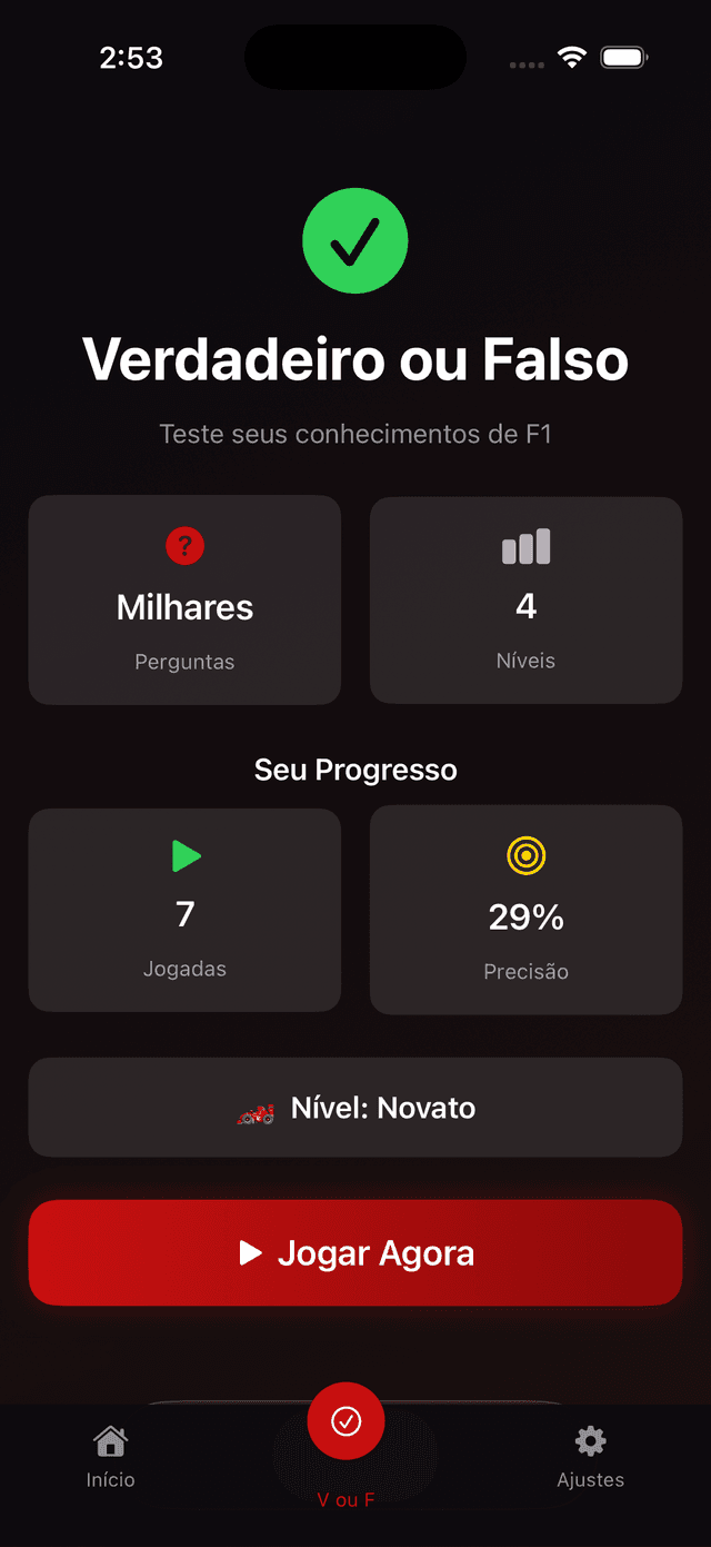 Formula One Trivia Screenshot 3