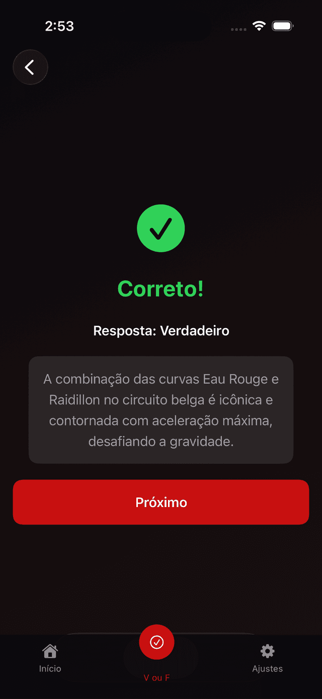 Formula One Trivia Screenshot 5