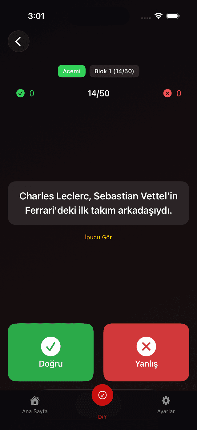 Formula One Trivia Screenshot 4