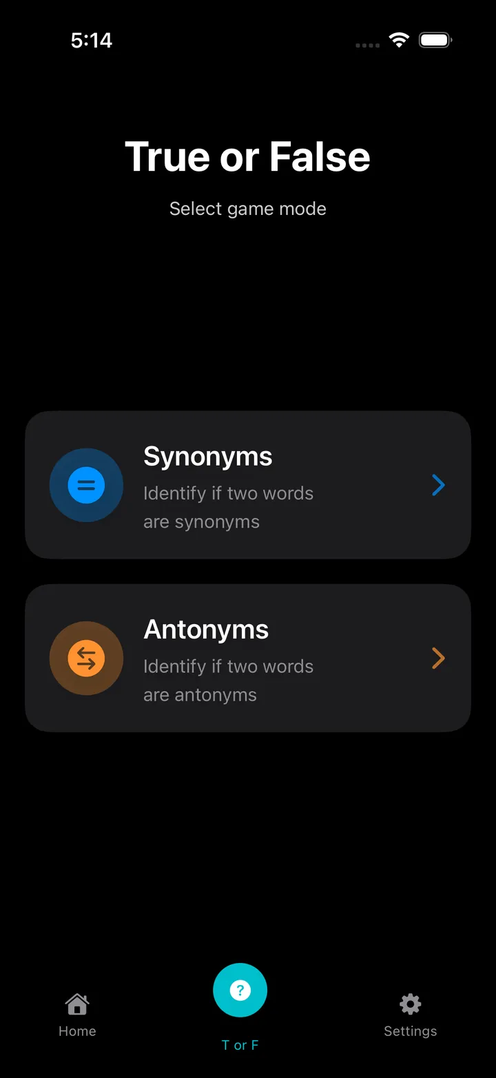 Trivia Sinónimos Antónimos Screenshot 5