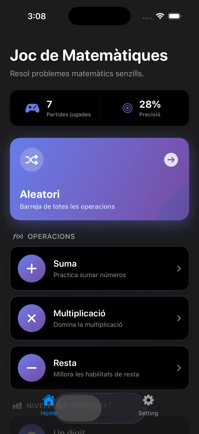Trivia Math Uno Screenshot 1