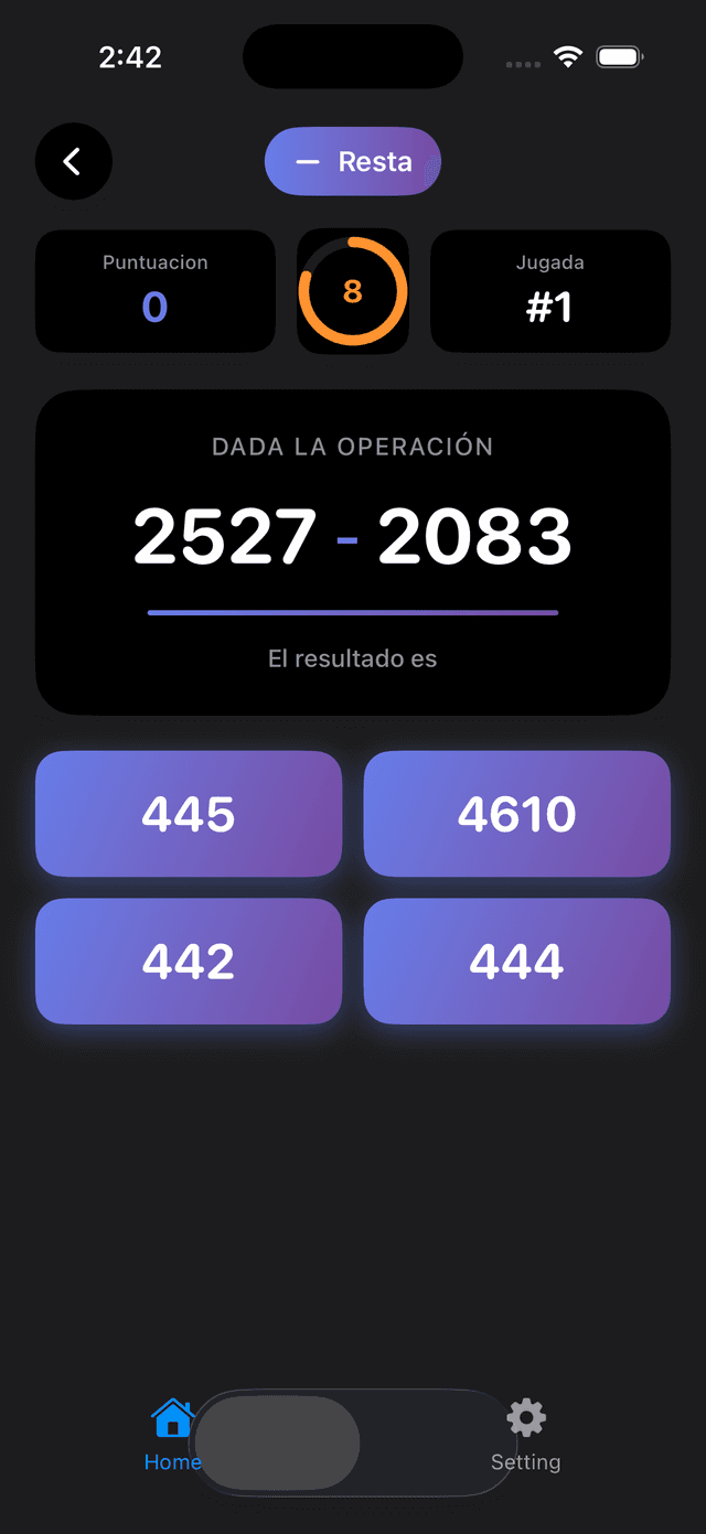 Trivia Math Uno Screenshot 3