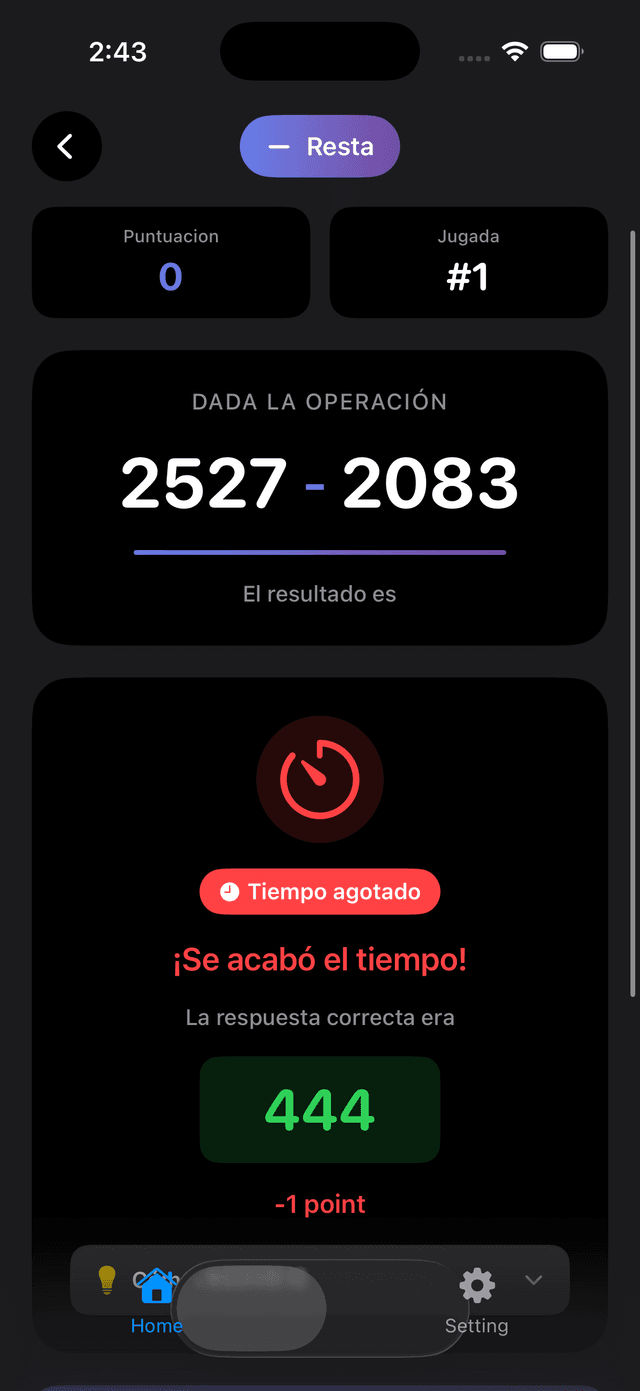 Trivia Math Uno Screenshot 4