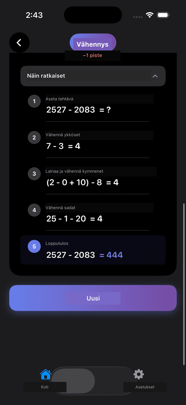 Trivia Math Uno Screenshot 3