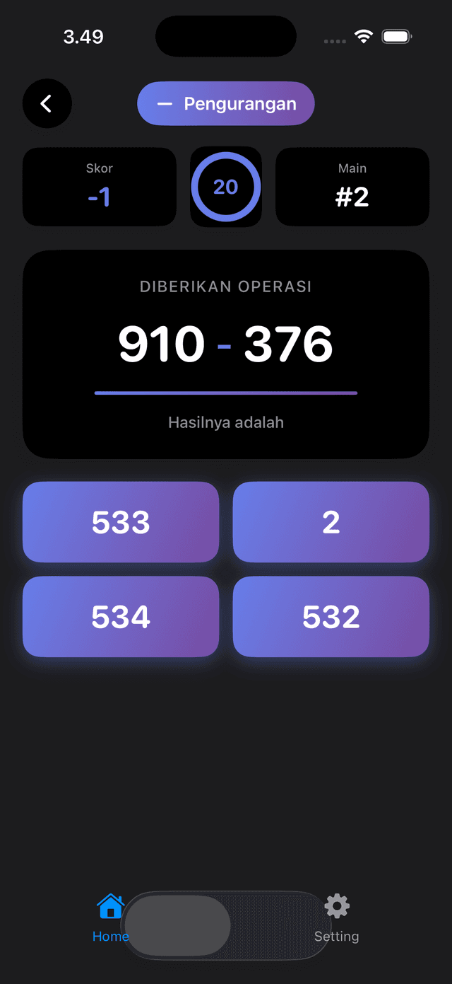 Trivia Math Uno Screenshot 3