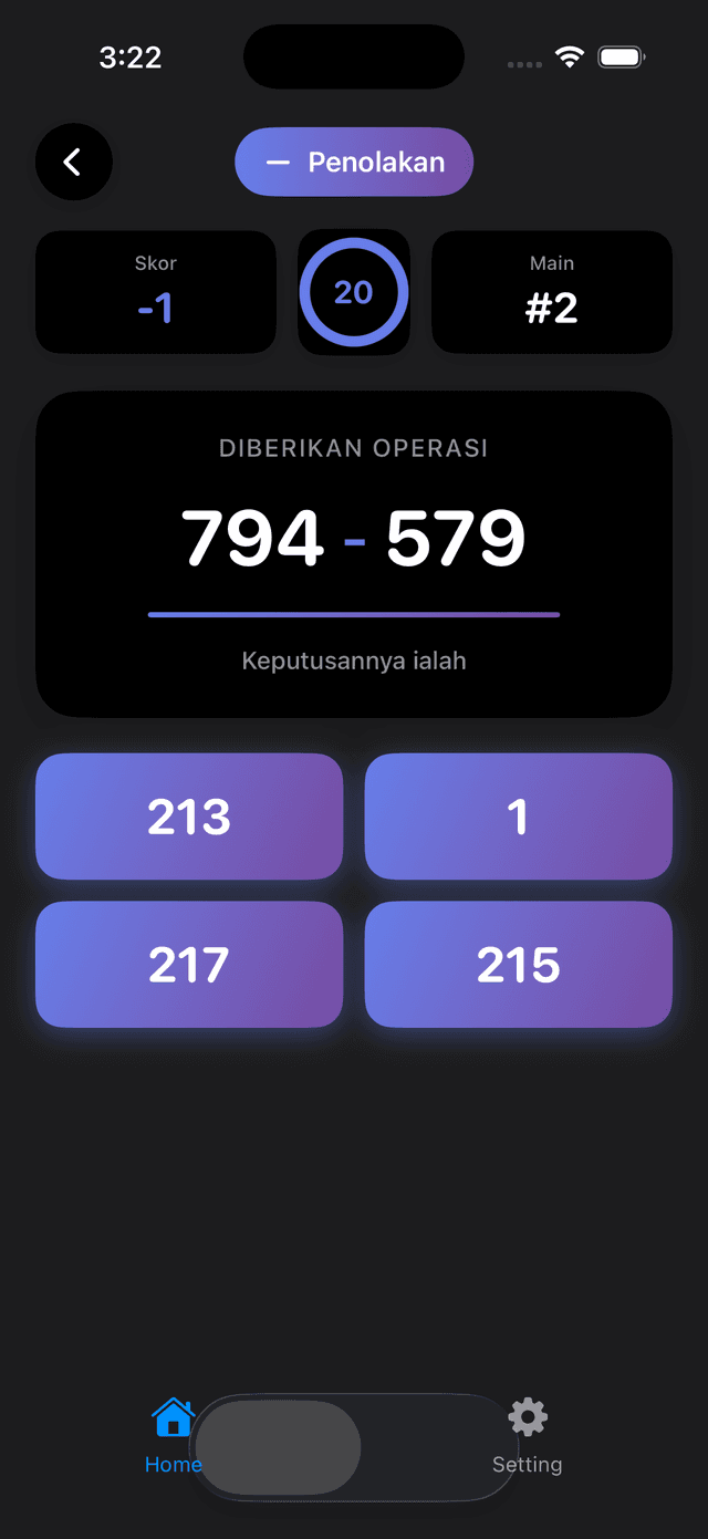 Trivia Math Uno Screenshot 3