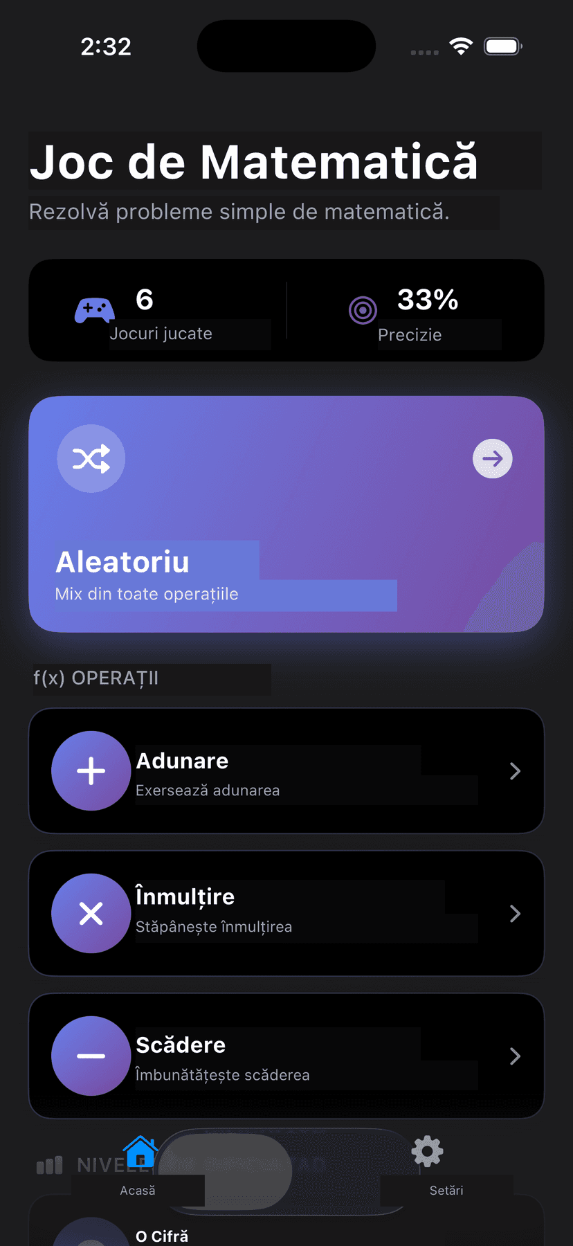 TriviaMathUno App Screenshot