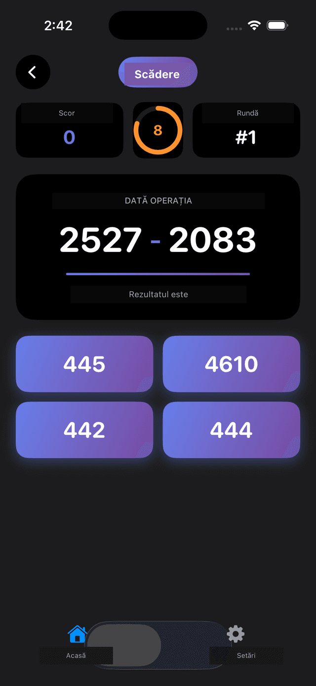 Trivia Math Uno Screenshot 2