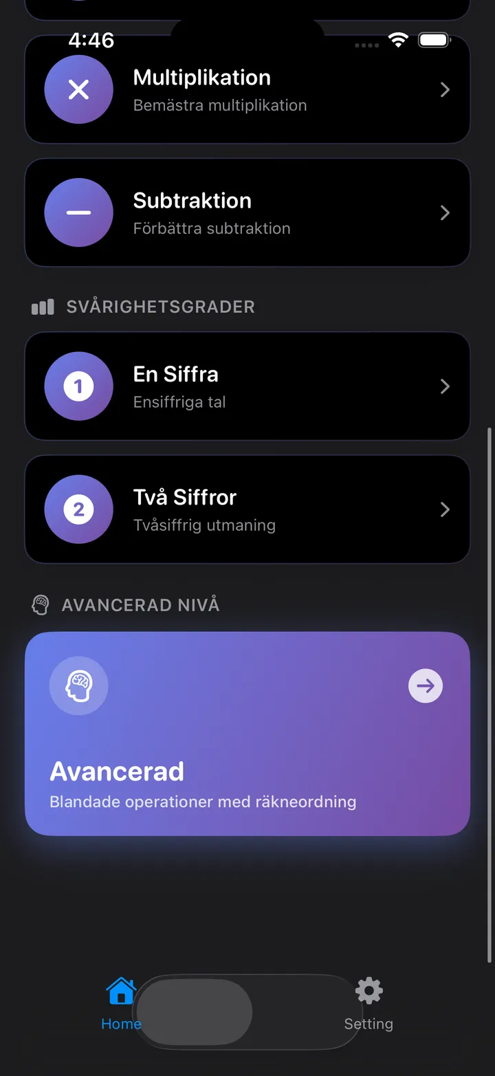 Trivia Math Uno Screenshot 2