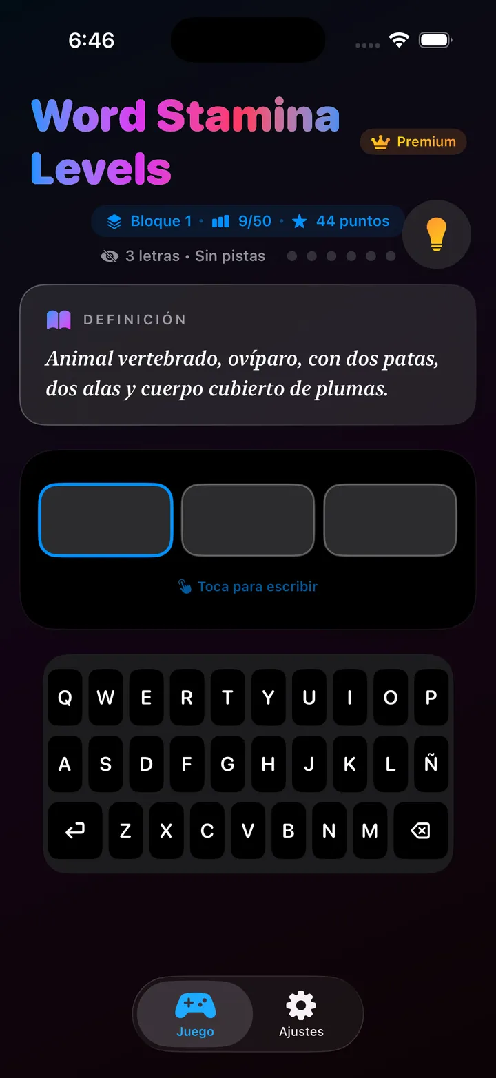 Word Stamina Screenshot 1