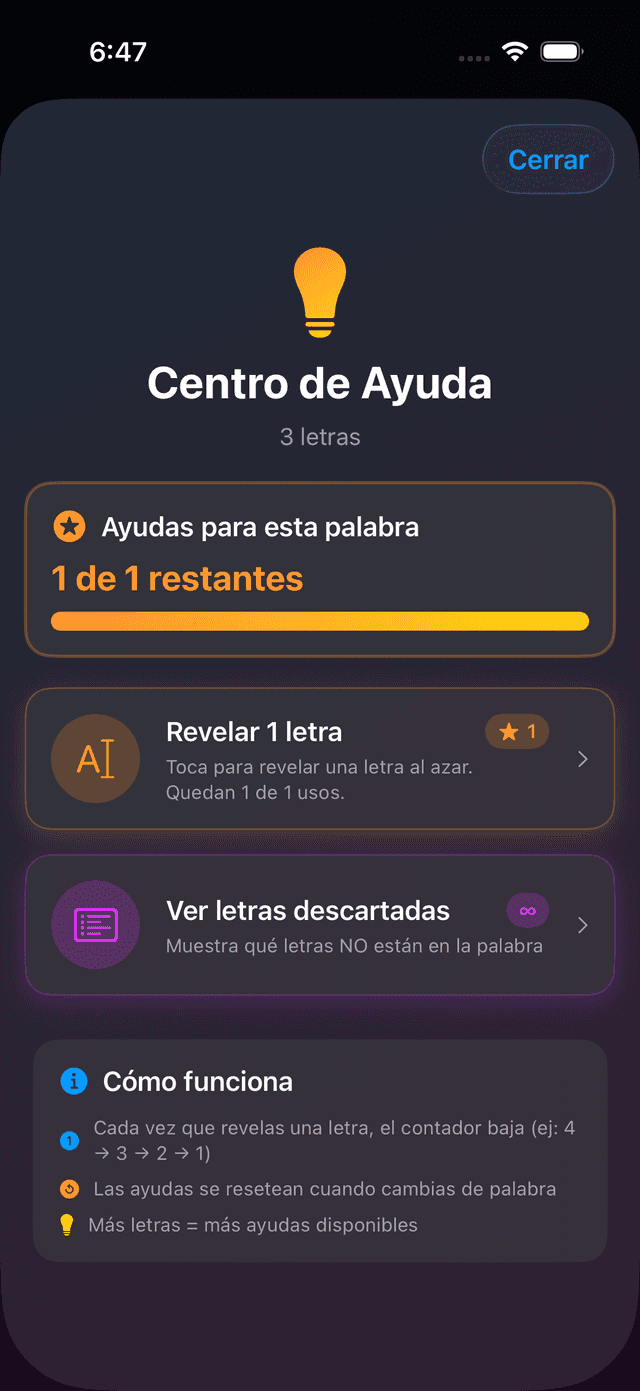 Word Stamina Screenshot 2