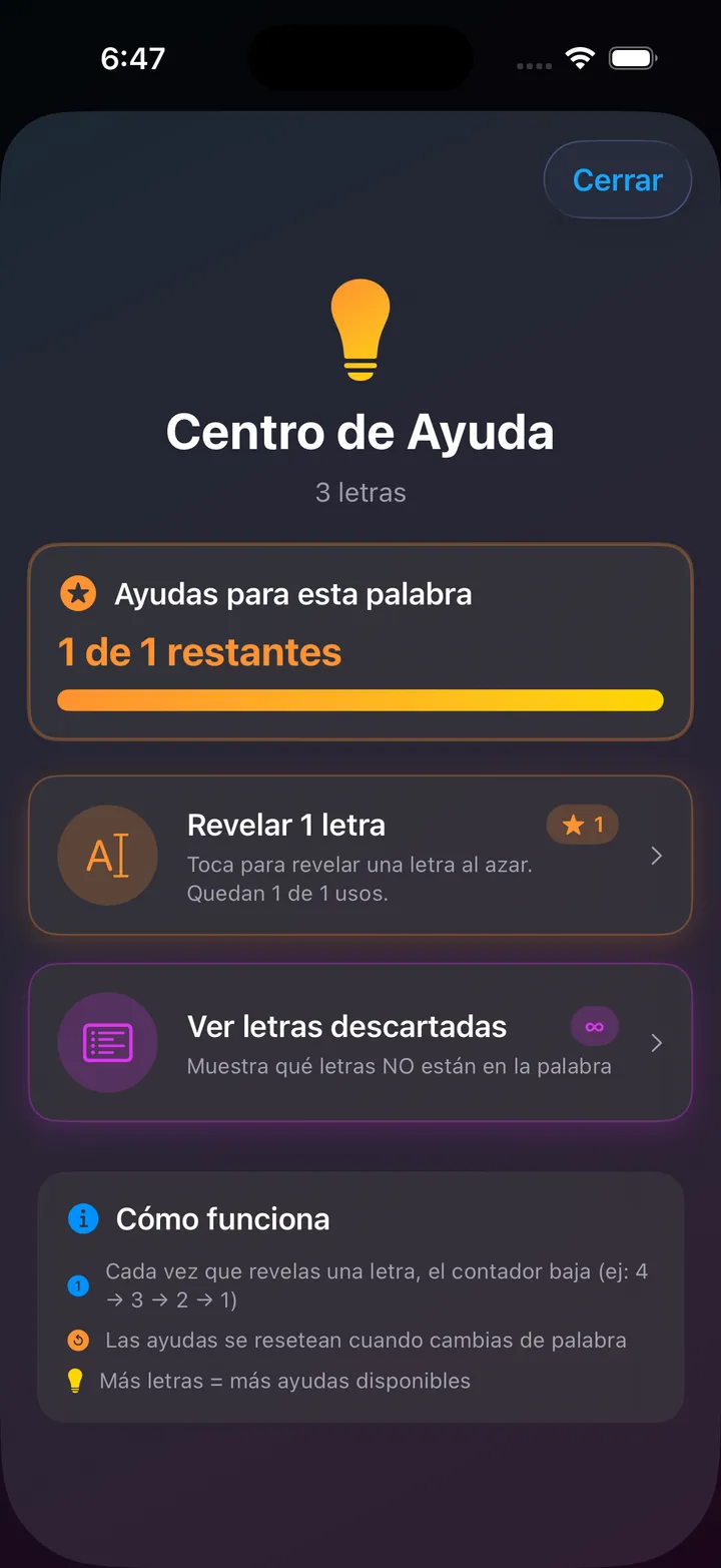 Word Stamina Screenshot 2
