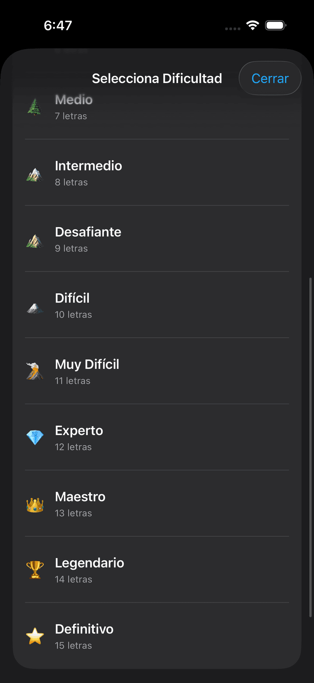 Word Stamina Screenshot 4