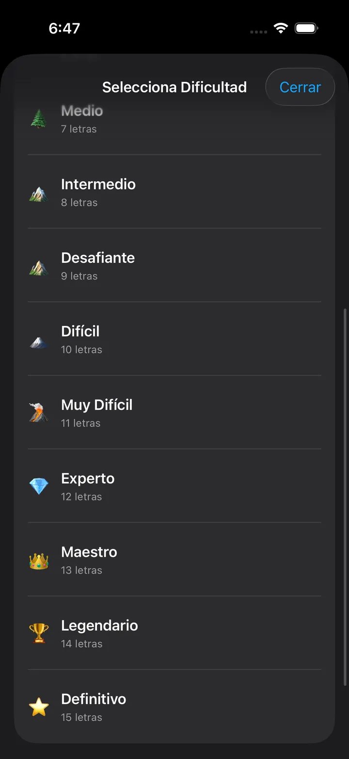 Word Stamina Screenshot 4