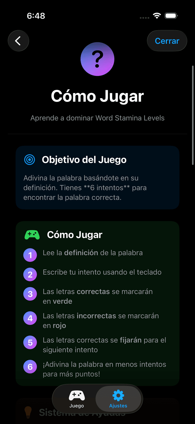 Word Stamina Screenshot 7