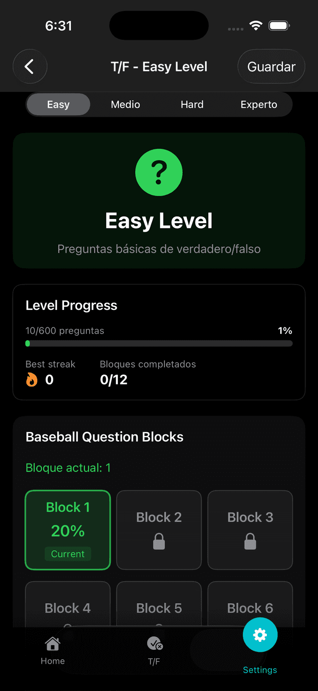 Baseball Trivia One Screenshot 8