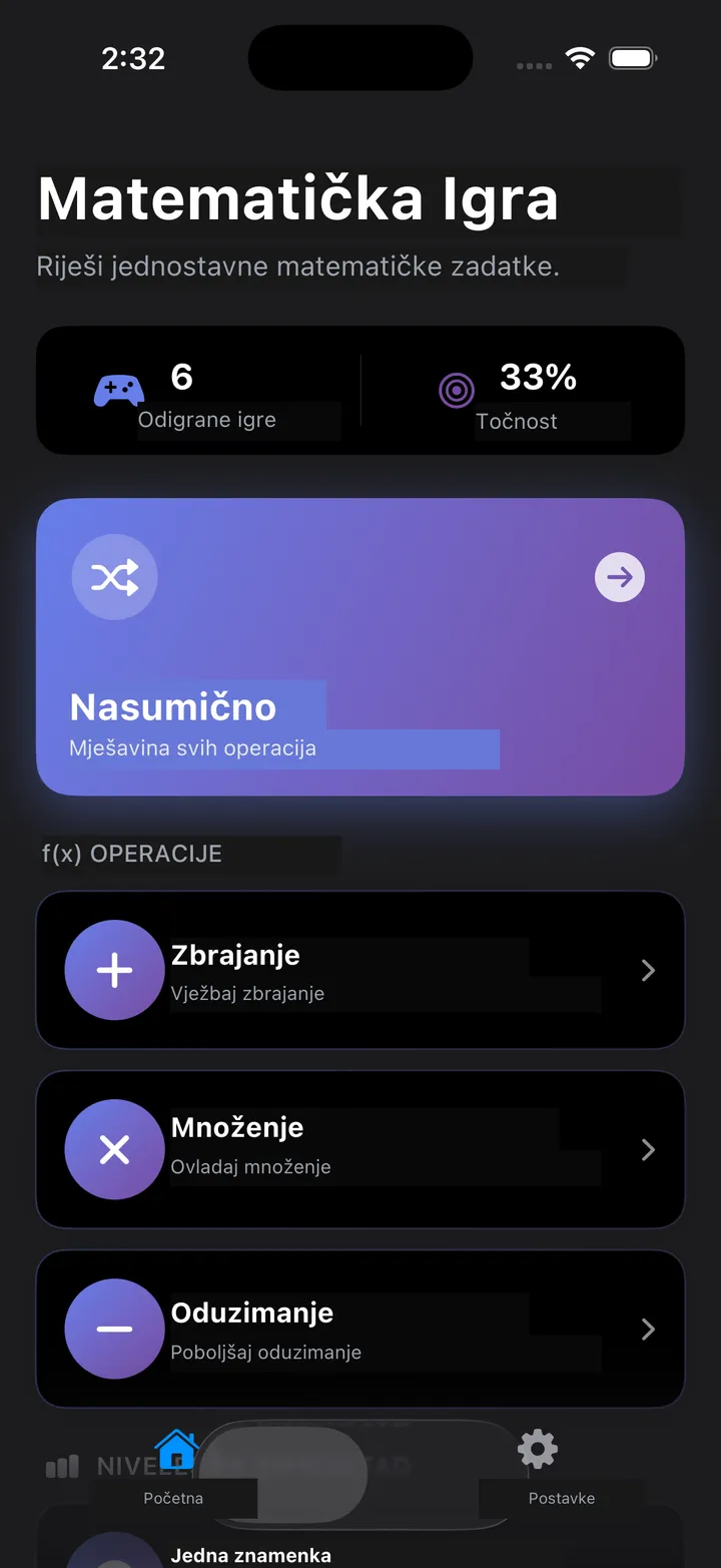 TriviaMathUno App Screenshot