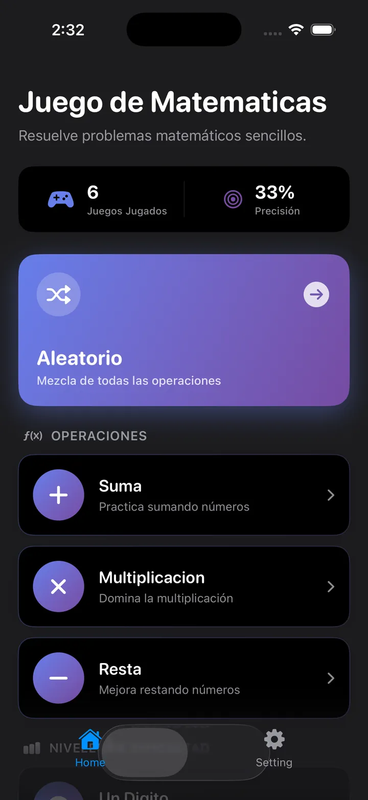 Trivia Math Uno Screenshot 1