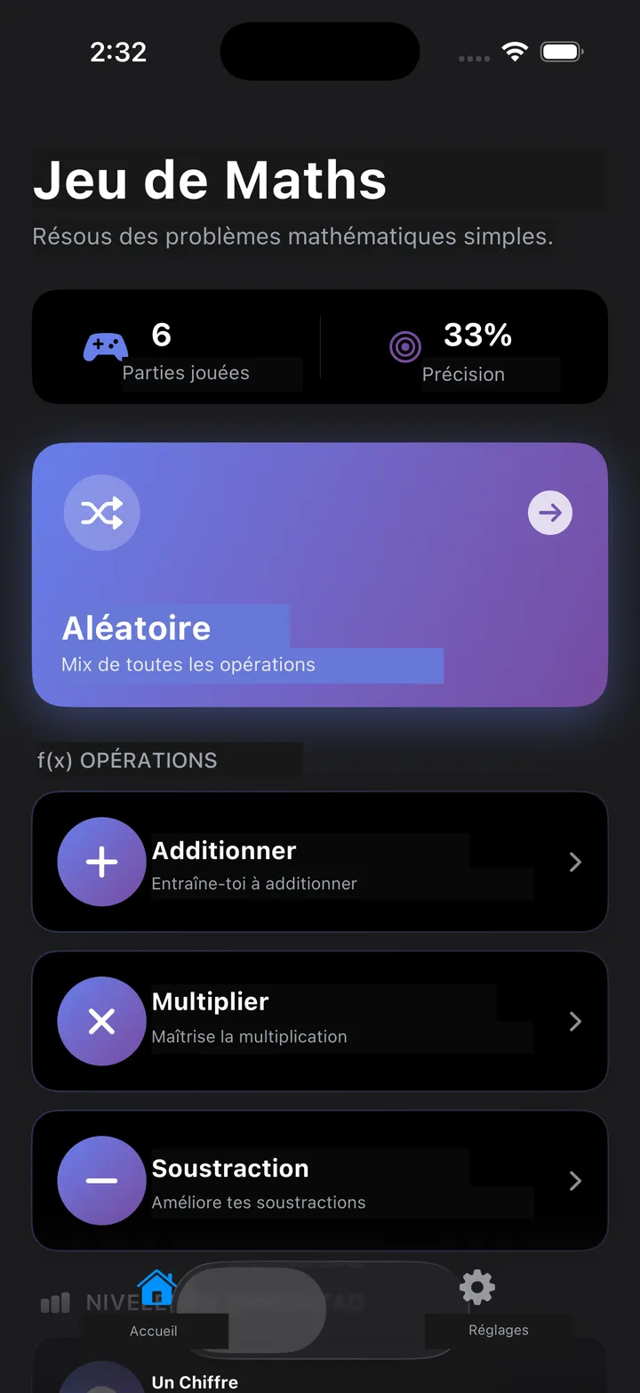 TriviaMathUno App Screenshot