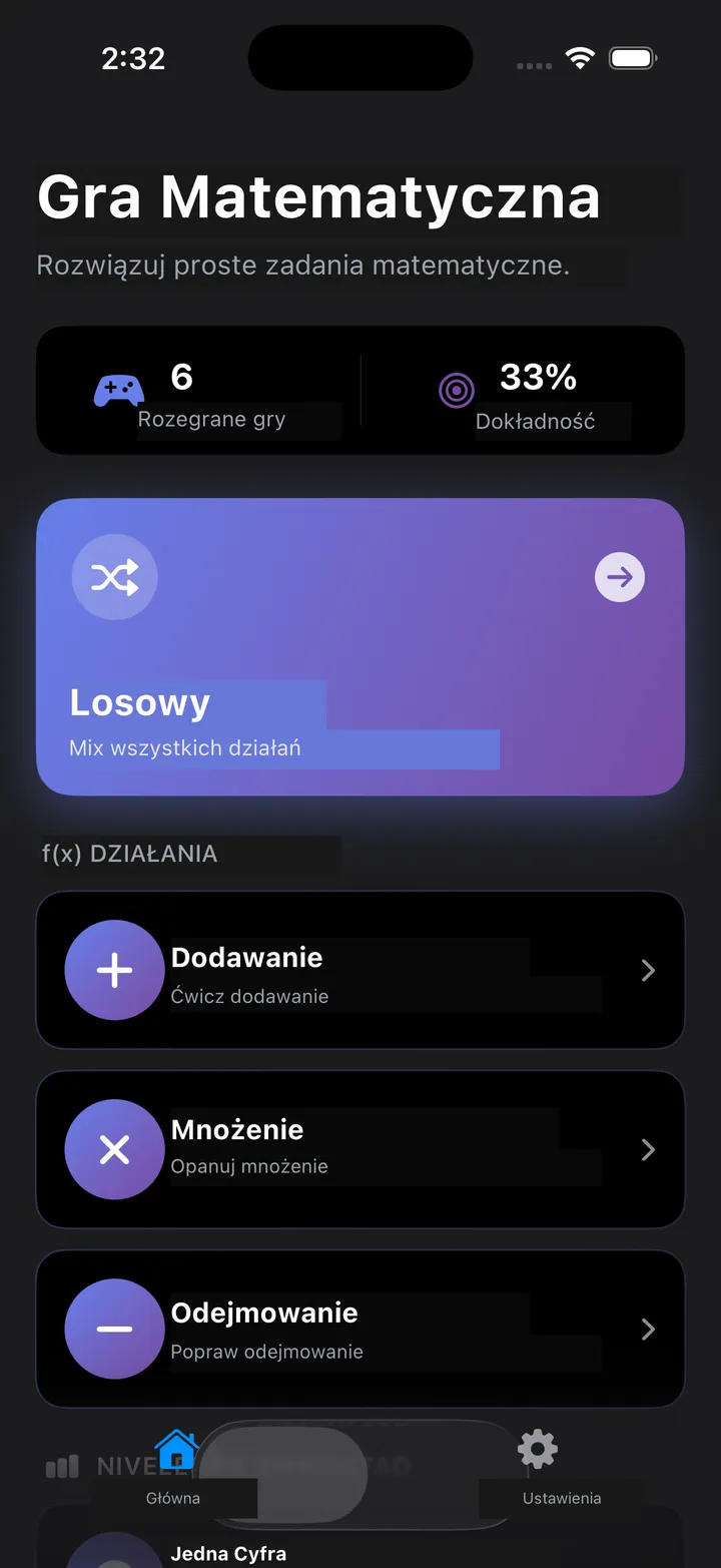 TriviaMathUno App Screenshot